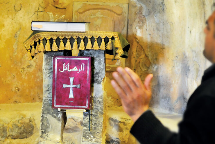Ein Anhänger des Islam trifft Jesus
